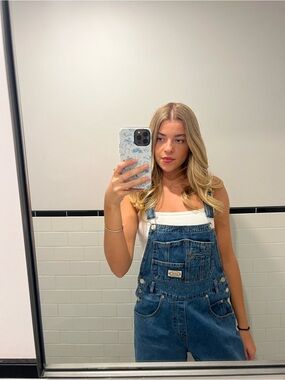 Denim Blue Women's Jeans Overalls